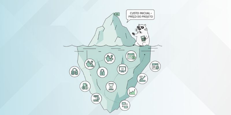 Conceito do Iceberg de Custos ByteC Studio
