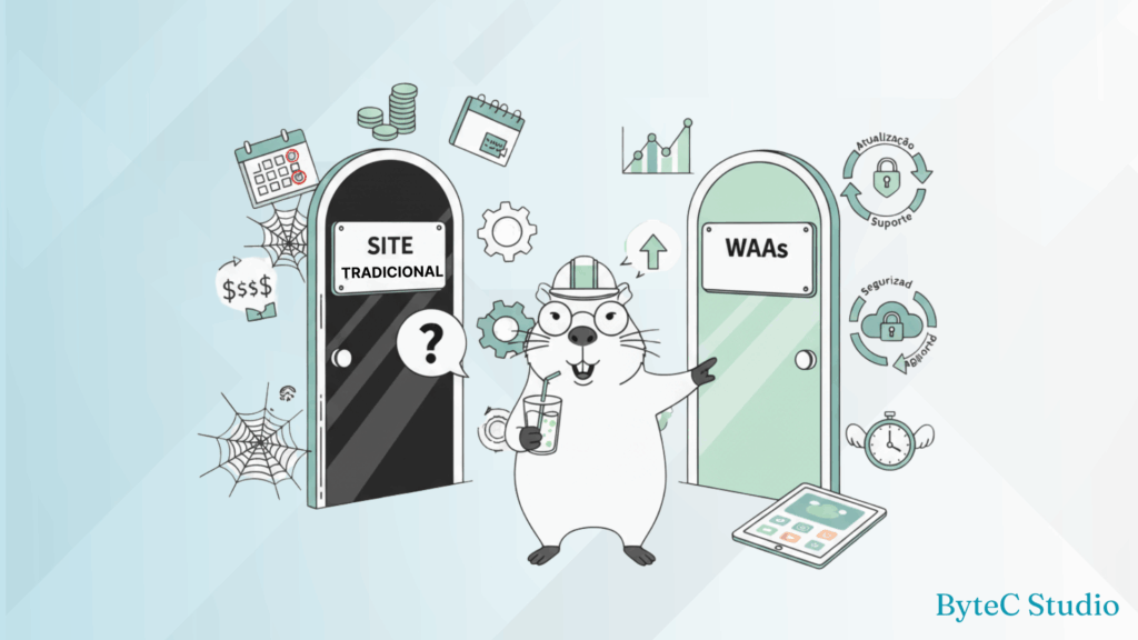 WaaS x Site Tradicional: qual o melhor modelo para o seu negócio em 2026?
